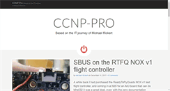 Desktop Screenshot of ccnp-pro.com